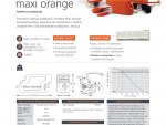 Pompka do skroplin Aspen Maxi Orange