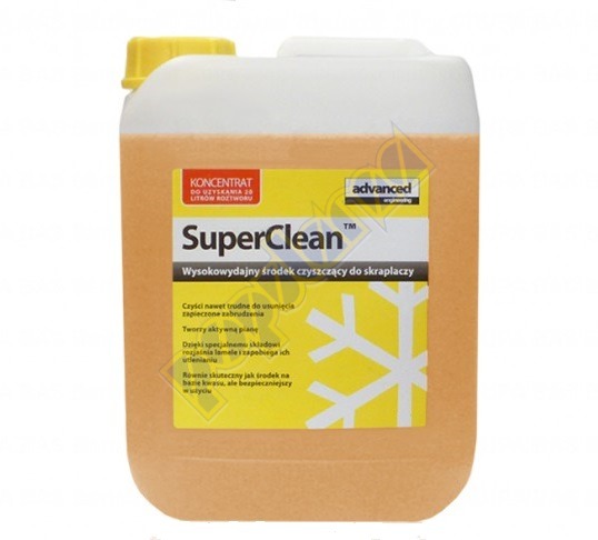 Preparat SUPERCLEAN Advanced najnocniejszy do czyszczenia skraplaczy